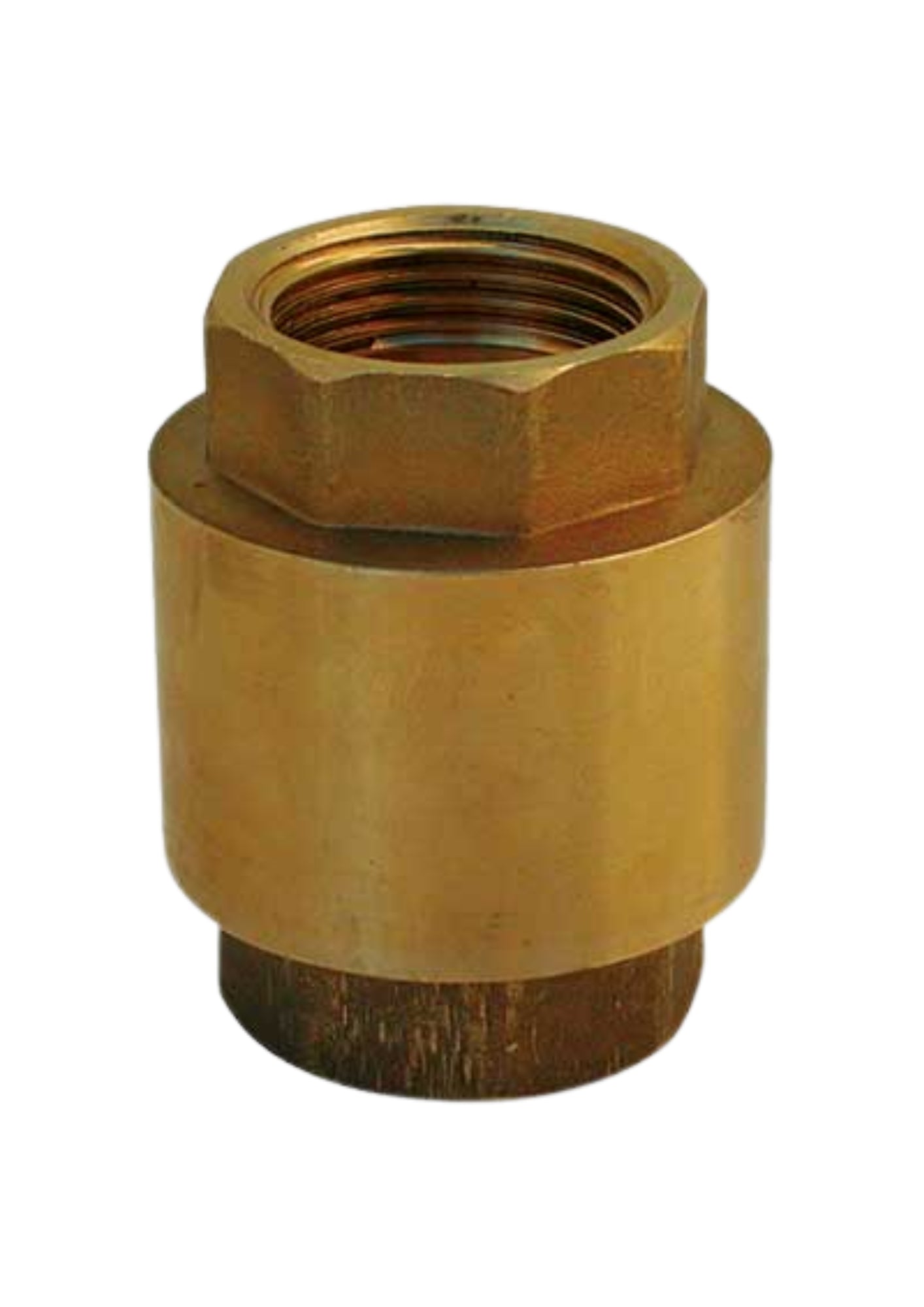 VALVOLA DI RITEGNO A MOLLA EURO INSERTO IN OTTONE   COD:CD-06606C