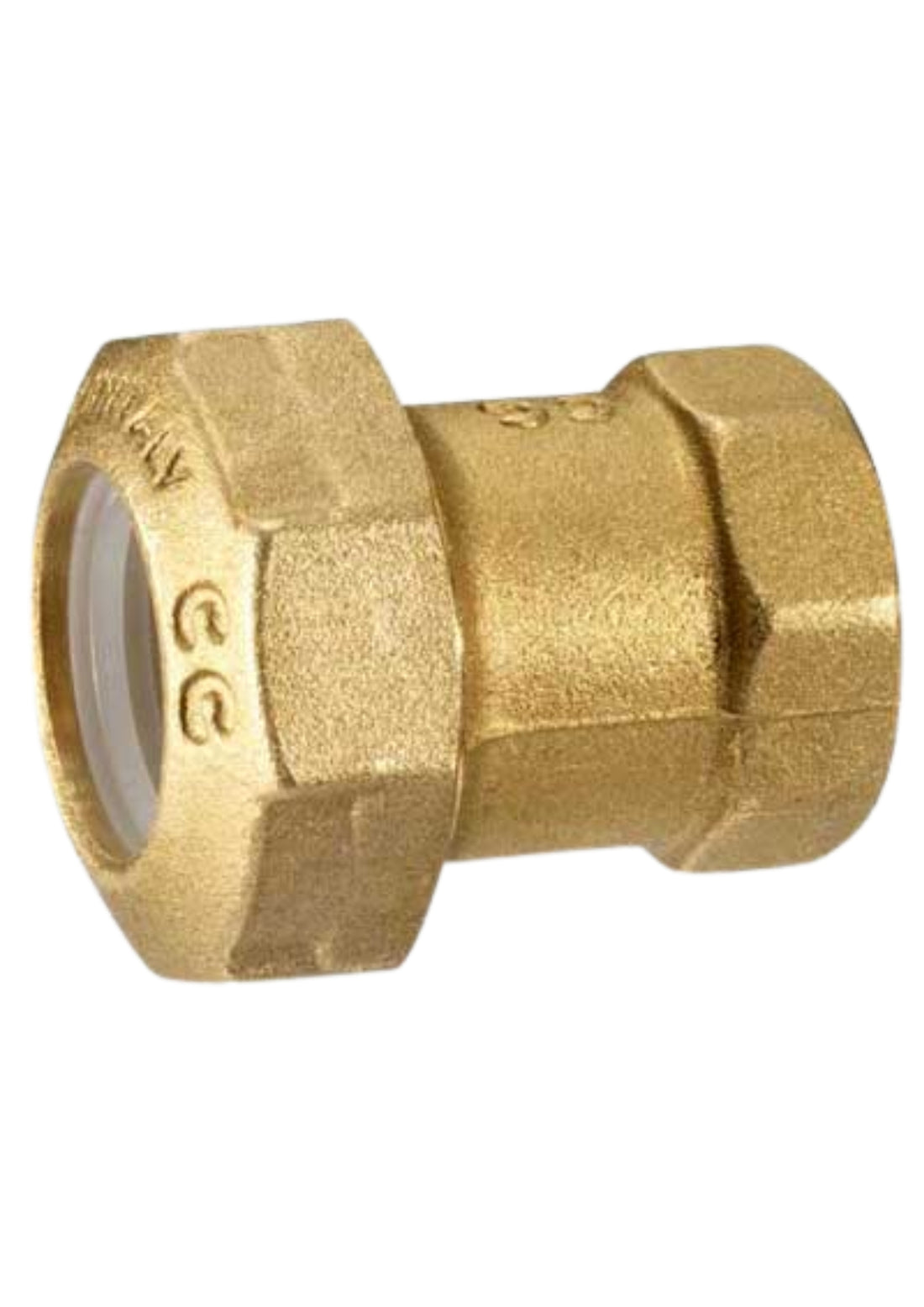RACCORDO DRITTO FEMMINA PE ANELLO RESINA      COD: CD-07271C