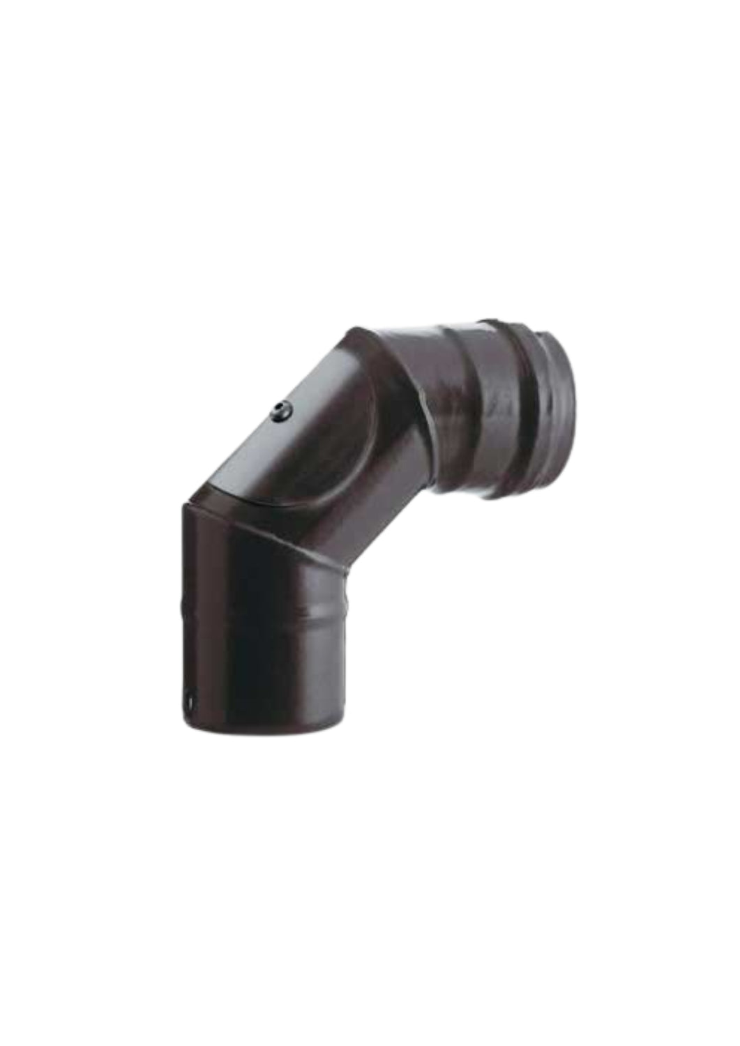 GOMITO A 90° CON ISPEZIONE PER STUFE A PELLET 50176 COD: CD-50176CF