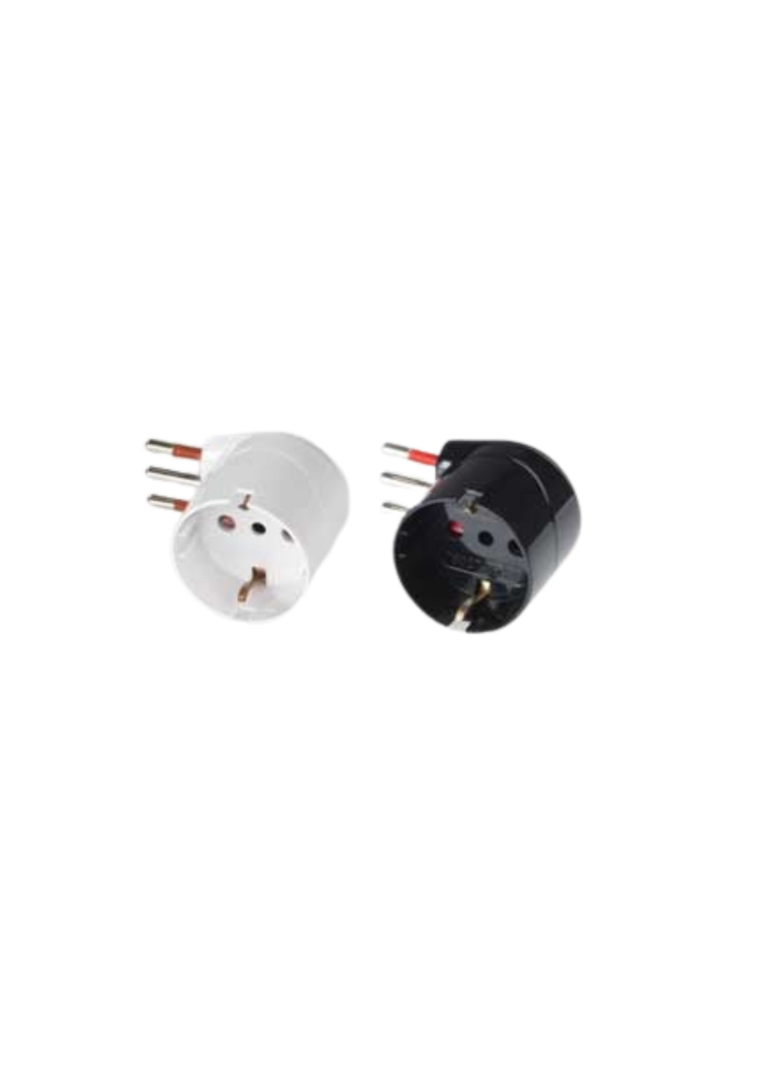 ADATTATORE SALVASPAZIO 90° SCHUKO 10A ROSI     COD: CD-67780CF