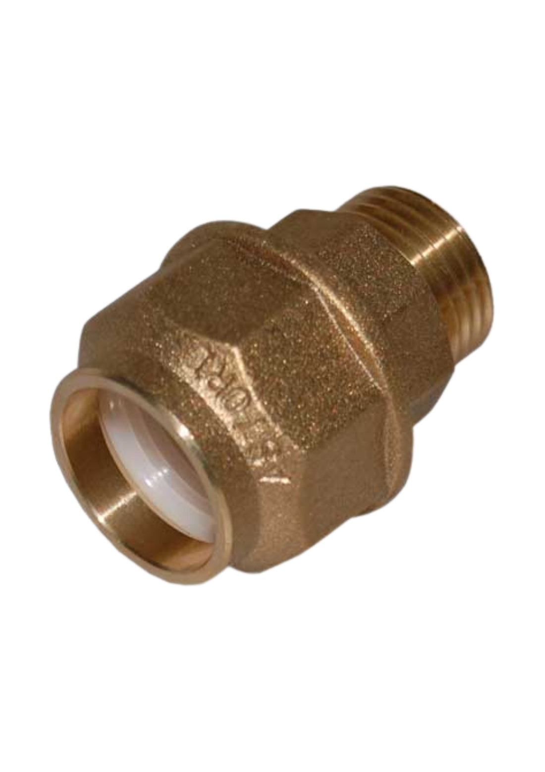 RACCORDO DIRITTO MASCHIO ANELLO RESINA    COD: CD-07250C