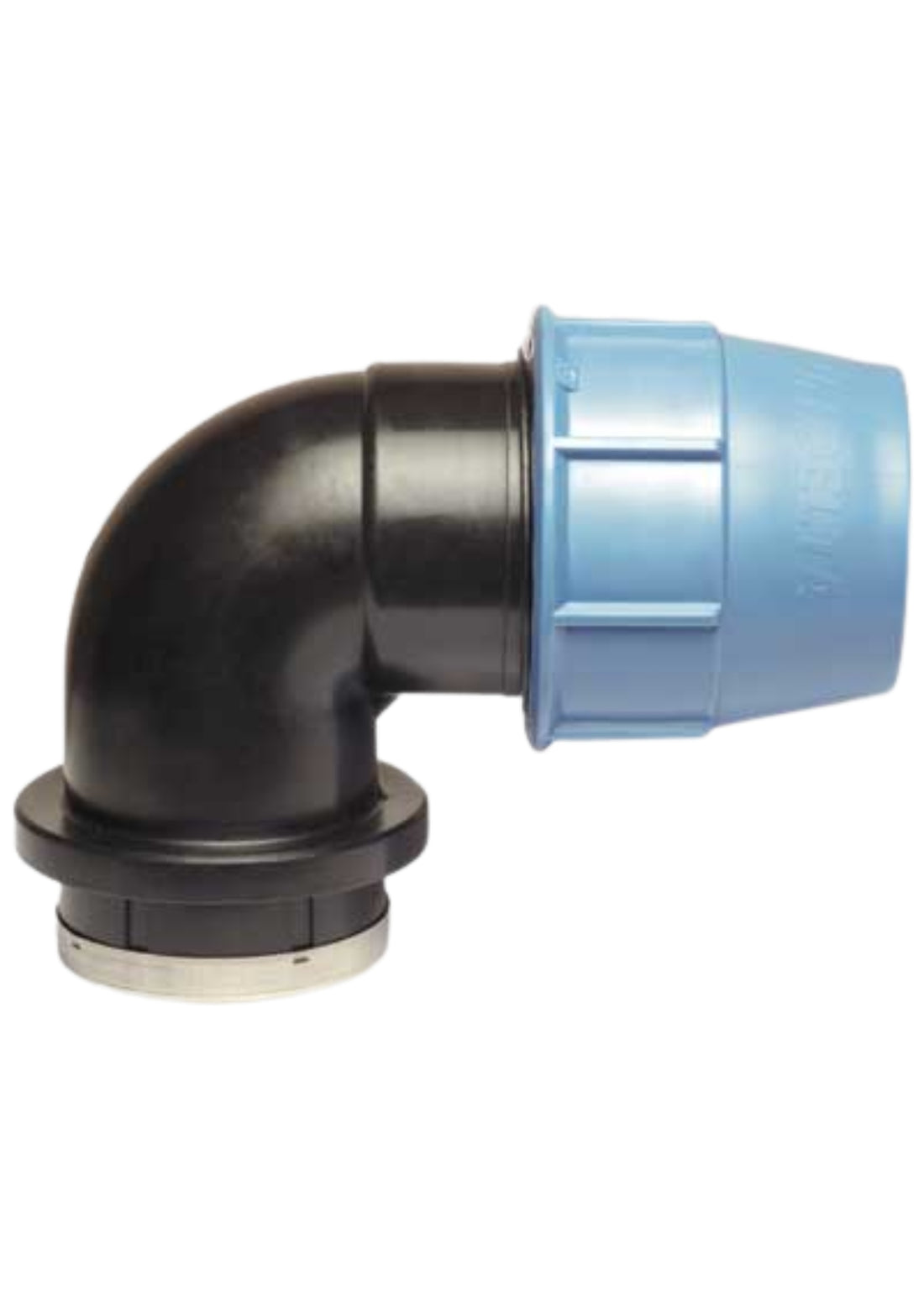 RACCORDO A GOMITO FEMMINA PLASTICA   COD: CD-07710C