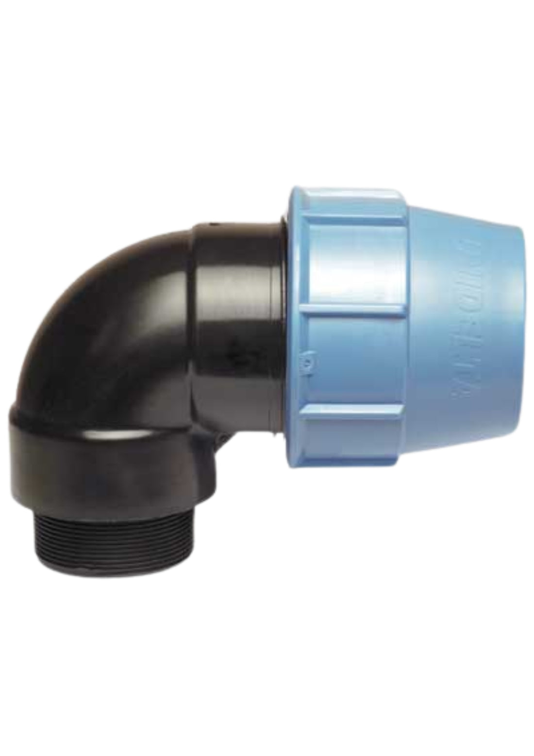 RACCORDO A GOMITO MASCHIO PLASTICA  COD: CD-07712C