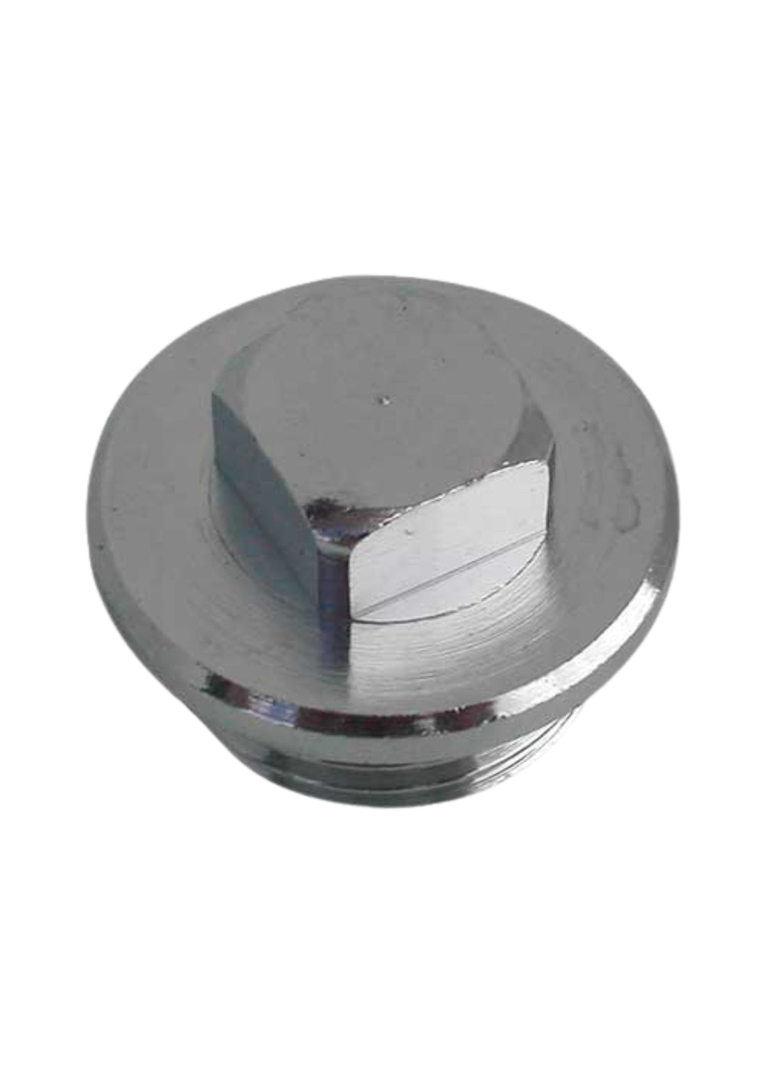 TAPPO MASCHIO CON QUADRO OTTONE CROMATO     COD: CD-07120C