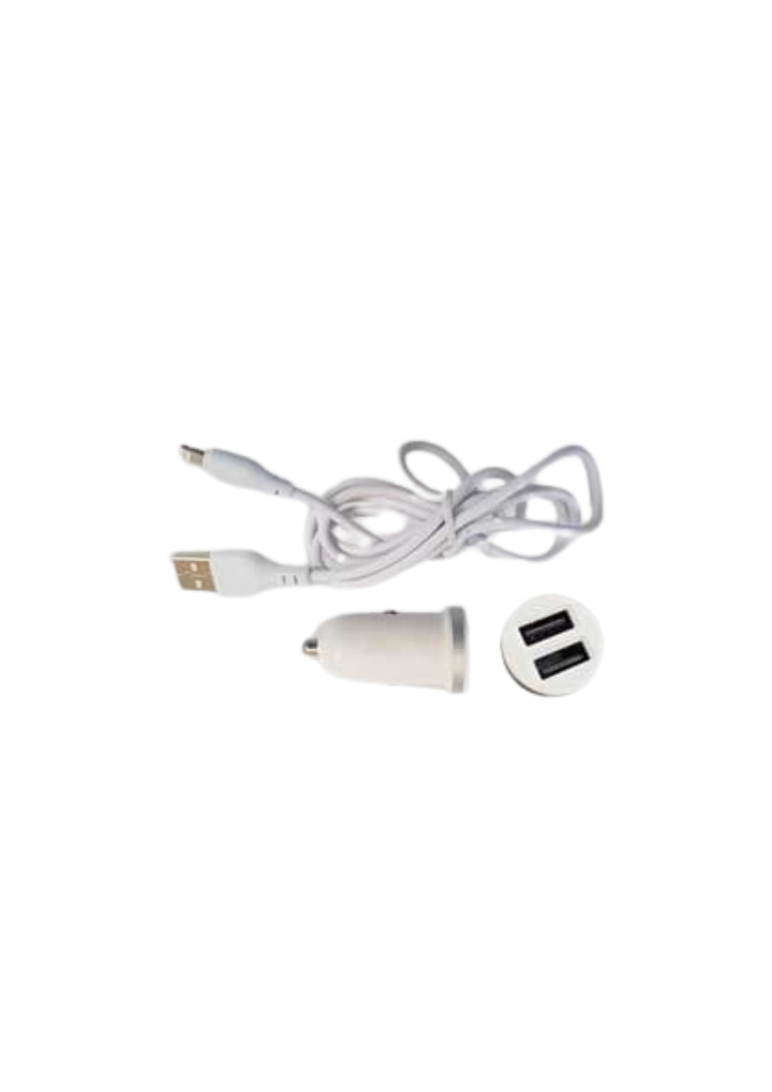 CARICATORE USB DA AUTO CON CAVO DI RICARICA   COD: CD-68962CF