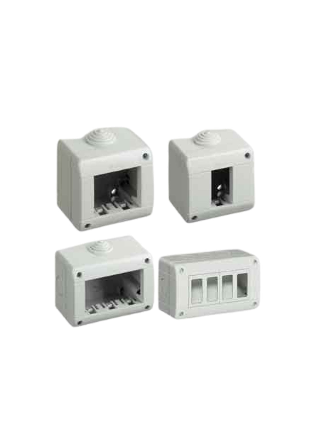 CONTENITORE DA PARETE PER APPARECCHI IP40 &