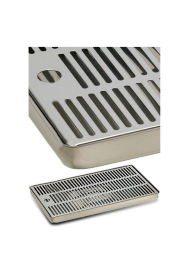 Drip tray for stainless steel columns – 400 x 220 x 30 mm. COD: CL-330376