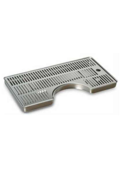 Radial drip tray for stainless steel columns – 400 x 220 x Ø 130mm. COD: CL-330797
