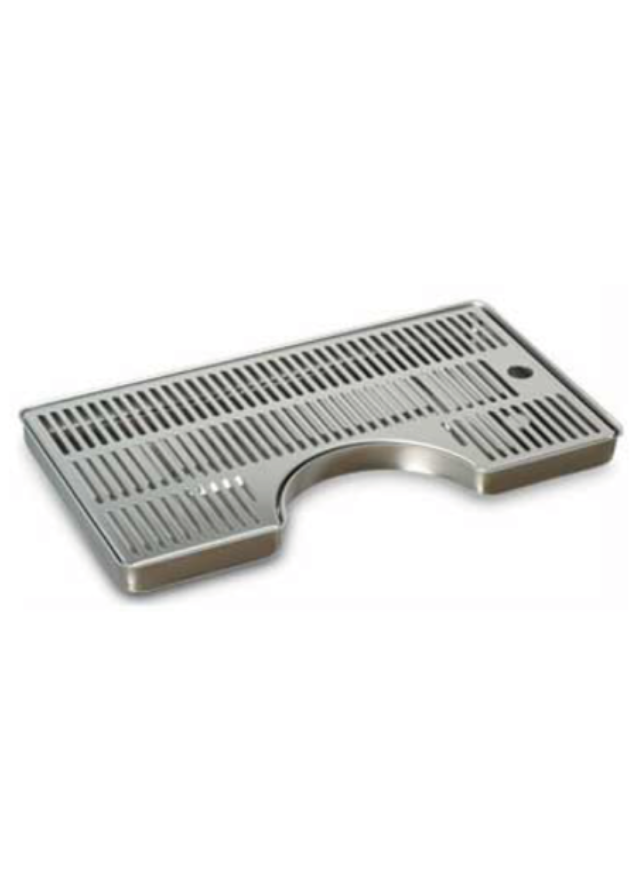 Radial drip tray for stainless steel columns – 400 x 220 x Ø 150mm. COD: CL-330798