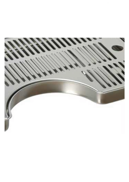 Radial drip tray for stainless steel columns – 400 x 220 x Ø 150mm. COD: CL-330798