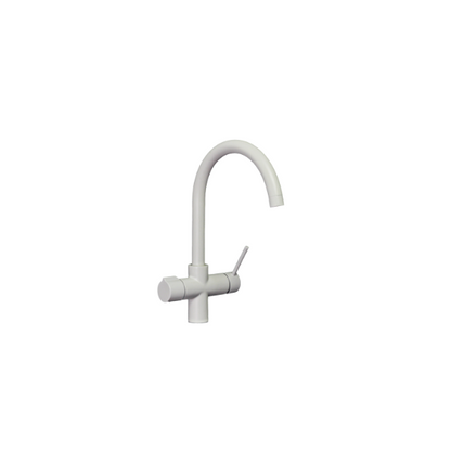 5-way mixer tap high round ice white COD: CD-5ATBIW