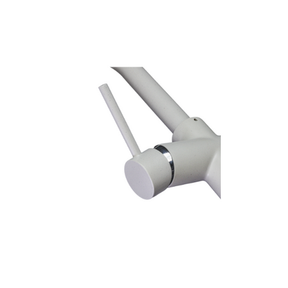 5-way mixer tap high round ice white COD: CD-5ATBIW