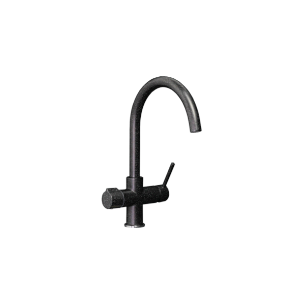 5-way mixer high round black granite COD: CD-5CATW