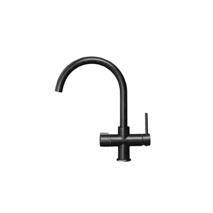 Miscelatore 5 vie alto tondo fragranite nero COD: CD-MSC5VCMBLRFFN-W
