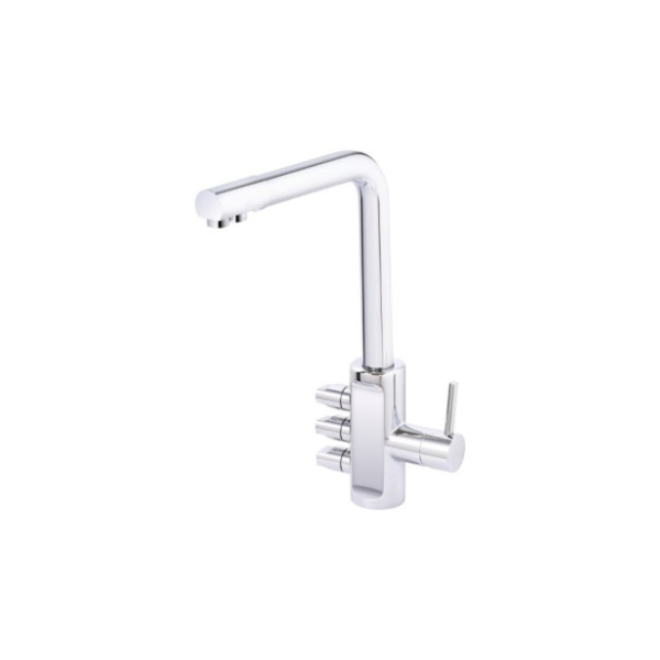 Five-way mixer with high spout COD: CD-5CAW