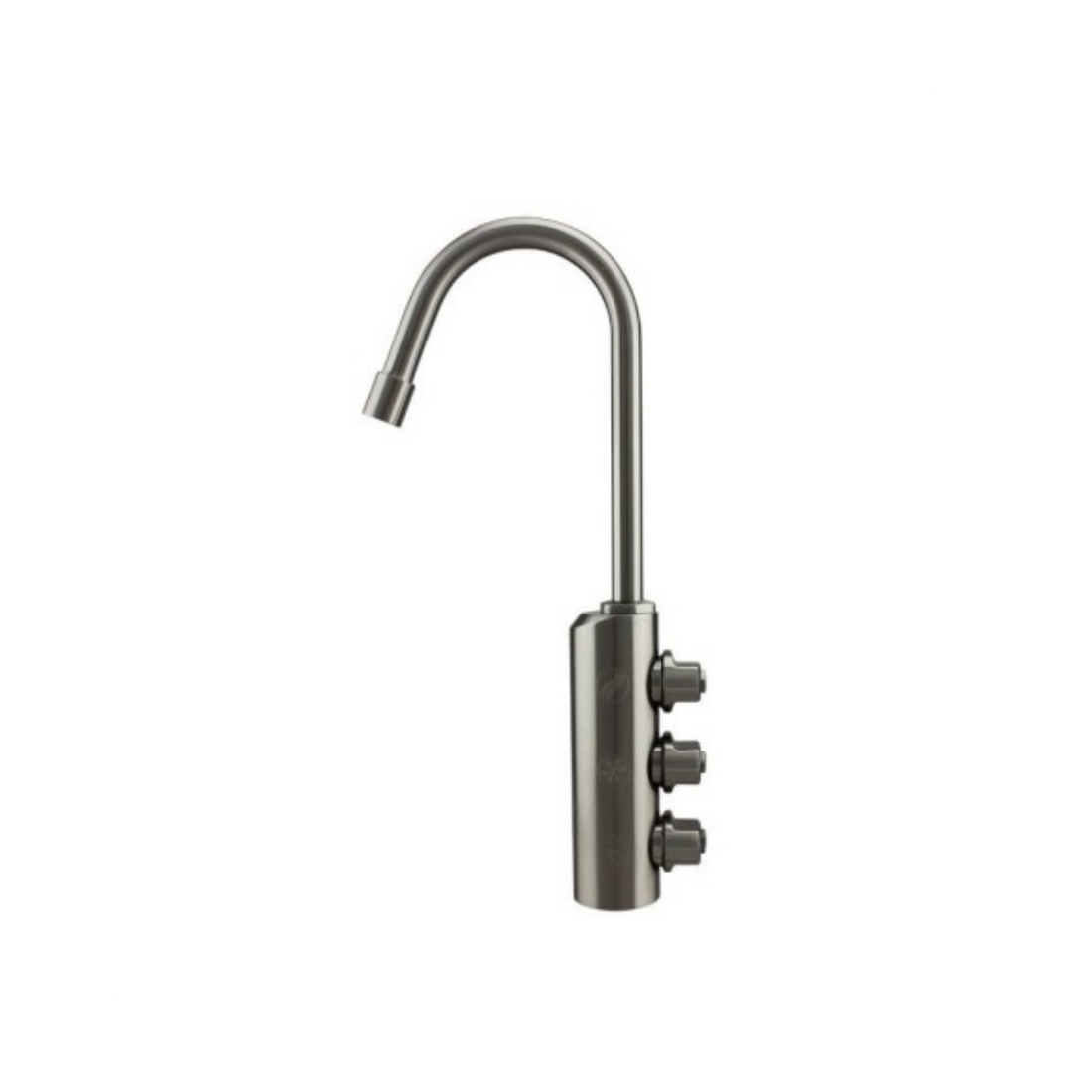 3-way low stainless steel tap COD: CD-3BSSW