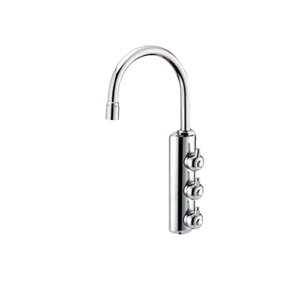 3-way tap 6mm. Chrome COD: CL-10003031-CR