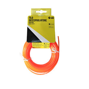 FILO DECESPUGLIATORE QUADRO ORANGE-S MM3.0X10MT  COD: CD-507675CAP