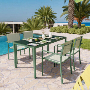 SET TAVOLO C/4 SEDIE MINIMAL  COD:CD-507242CAP