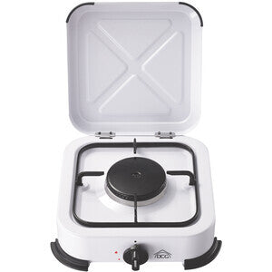 FORNELLO A GAS 1 FUOCO C/COPERCHIO      COD: CD-4859CAP