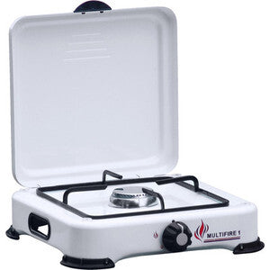 FORNELLO A GAS 1 FUOCO C/COPERCHIO      COD: CD-500944CAP