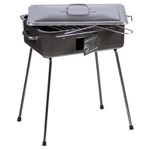 BARBECUE IN LAMIERA FORNACETTA RETTANGOLARE    COD: CD-37722CAP