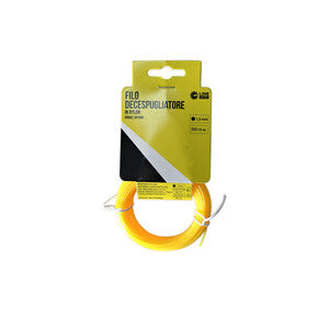 FILO DECESPUGLIATORE TONDO YELLOW-R MM1.6X15MT  COD: CD-507666CAP
