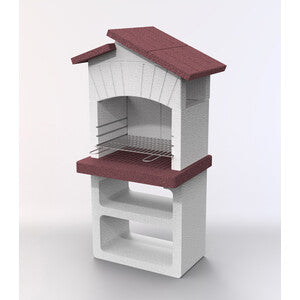 BARBECUE IN MURATURA 68X58X156 CM ELBA    COD: CD-509467CAP