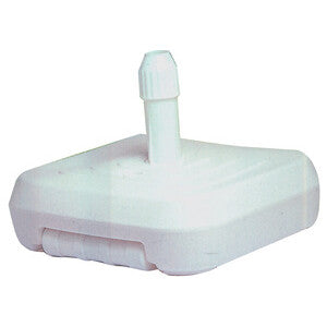 BASE P/OMBRELLONE PVC 60X60 TUBO D32-50 COL ASS   COD: CD-13205CAP
