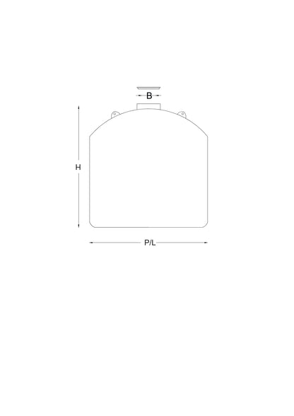 SERBATOIO PE ATOSSICO CILINDRICO DA INTERRO VERTICALE COD: CD- PIVR5000GS
