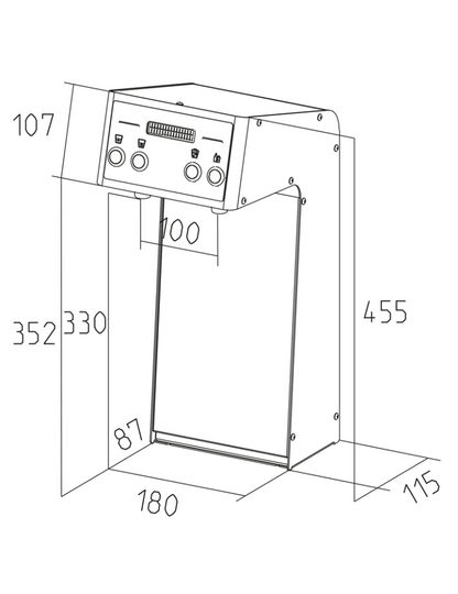 Electronic tap column COD: CL-002018