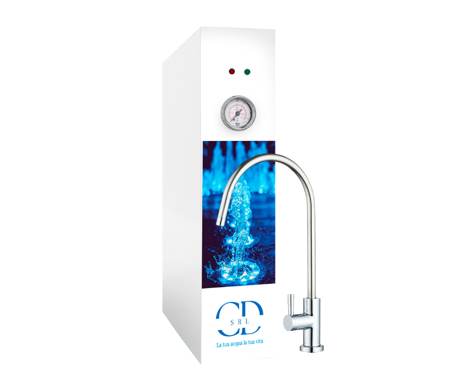 Direct Reverse Osmosis CX250 SODA 2-Way Vane Pump Motor Water Cooling 100GPD Matt Black COD: CD-050015-23