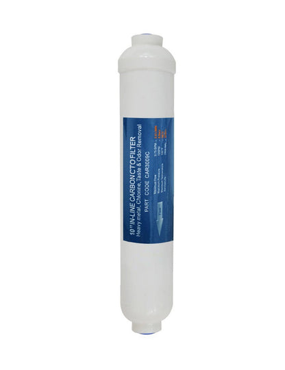 Carbon Block Inline Filter 5 µm - 2&quot;x10&quot; F1/4 CAR3009C COD: CL-R000944 