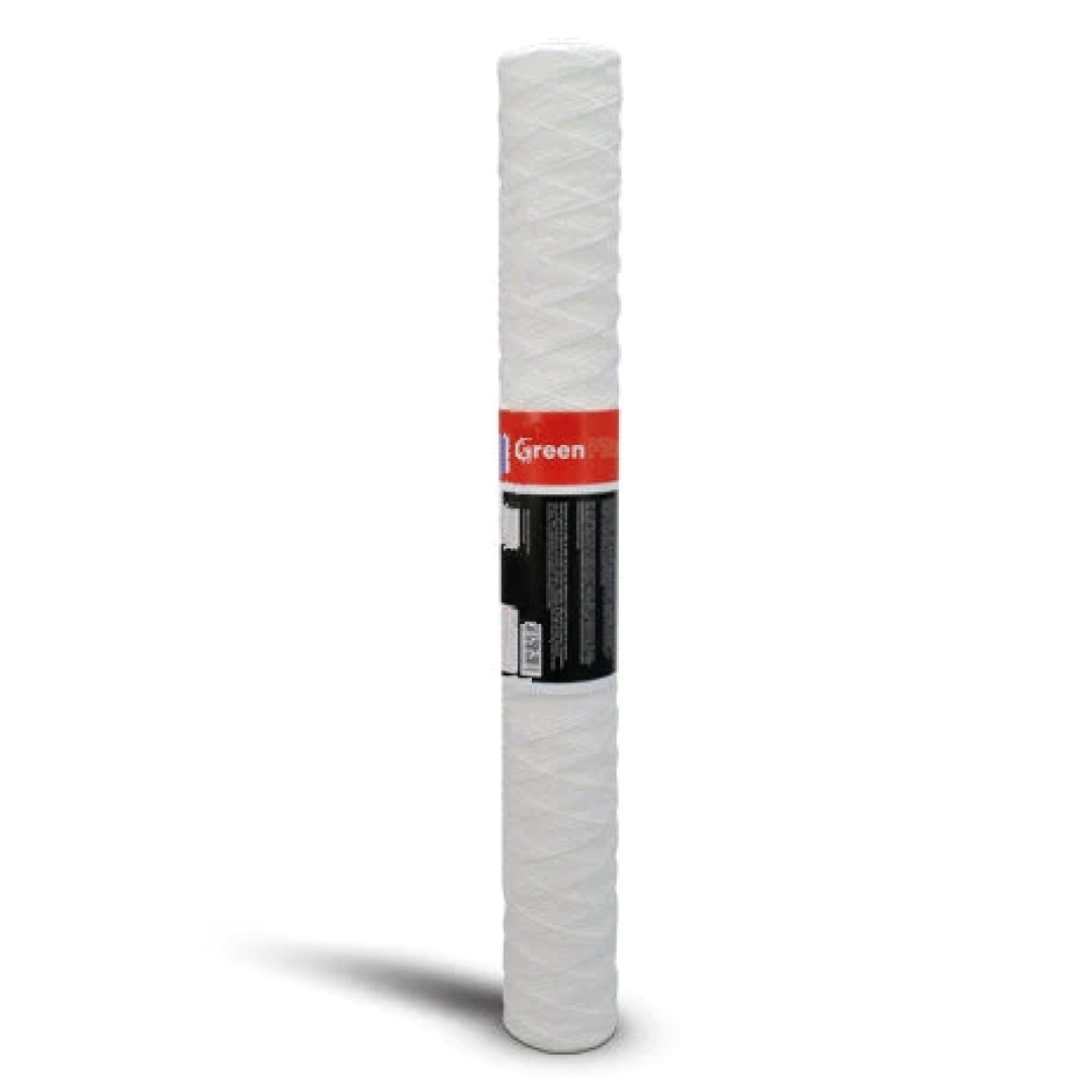 Green filter cartridge Polypropylene wrapped 20 inches – 9-3/4” 1 Micron COD: CL-596940