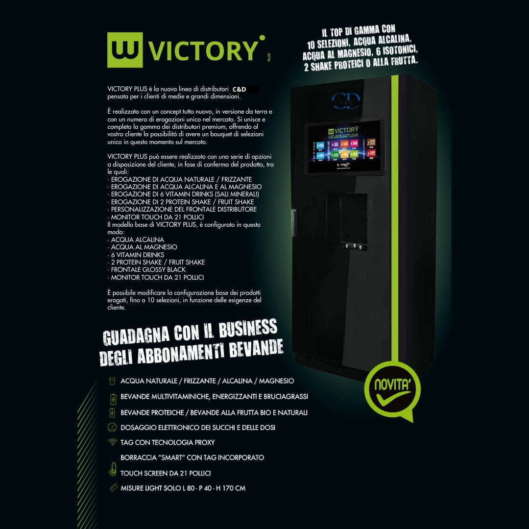 Distributore Victory plus. COD-CD:85469857CL