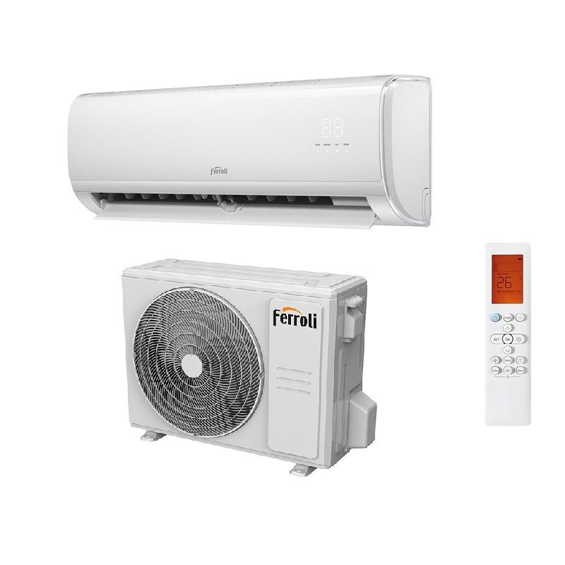 Condizionatore Ferroli Mono Split Serie Giada S Inverter Da 12000 R-32 Wi-Fi Integrato A++/A+