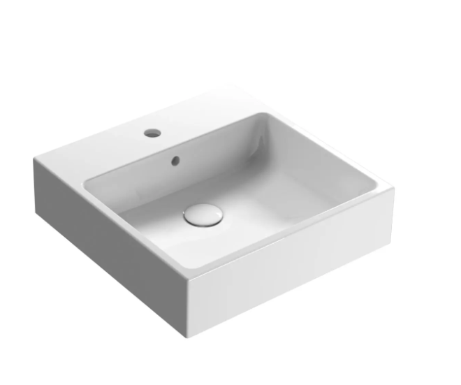 Countertop or wall-hung washbasin 50.50 COD:GLQ52BI