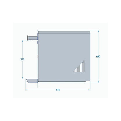 Home dispenser for still, cold and sparkling water with cooling COD: CL- M1OZWT