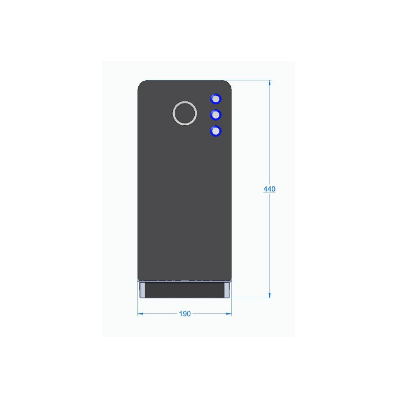 Home dispenser for still, cold and sparkling water with cooling COD: CL- M1OZWT