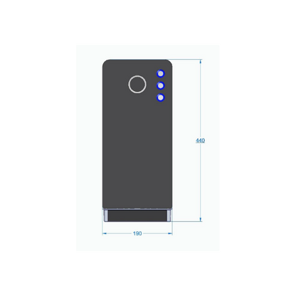 Home dispenser for still, cold and sparkling water with cooling COD: CL- M1OZWT