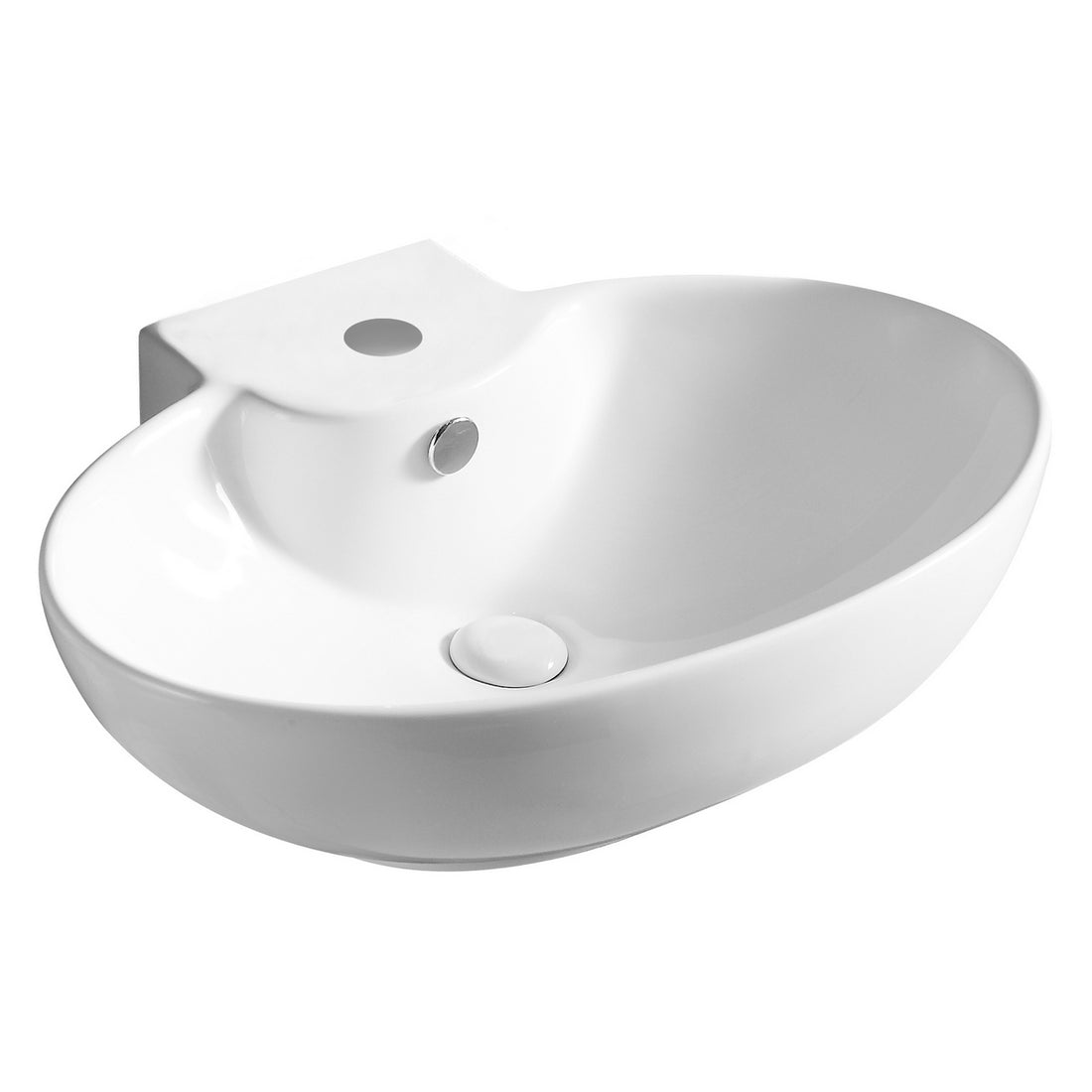 LAVABO DA APPOGGIO MOD. LA39 CM 60.5 X 45.5 COD:185-LA39D