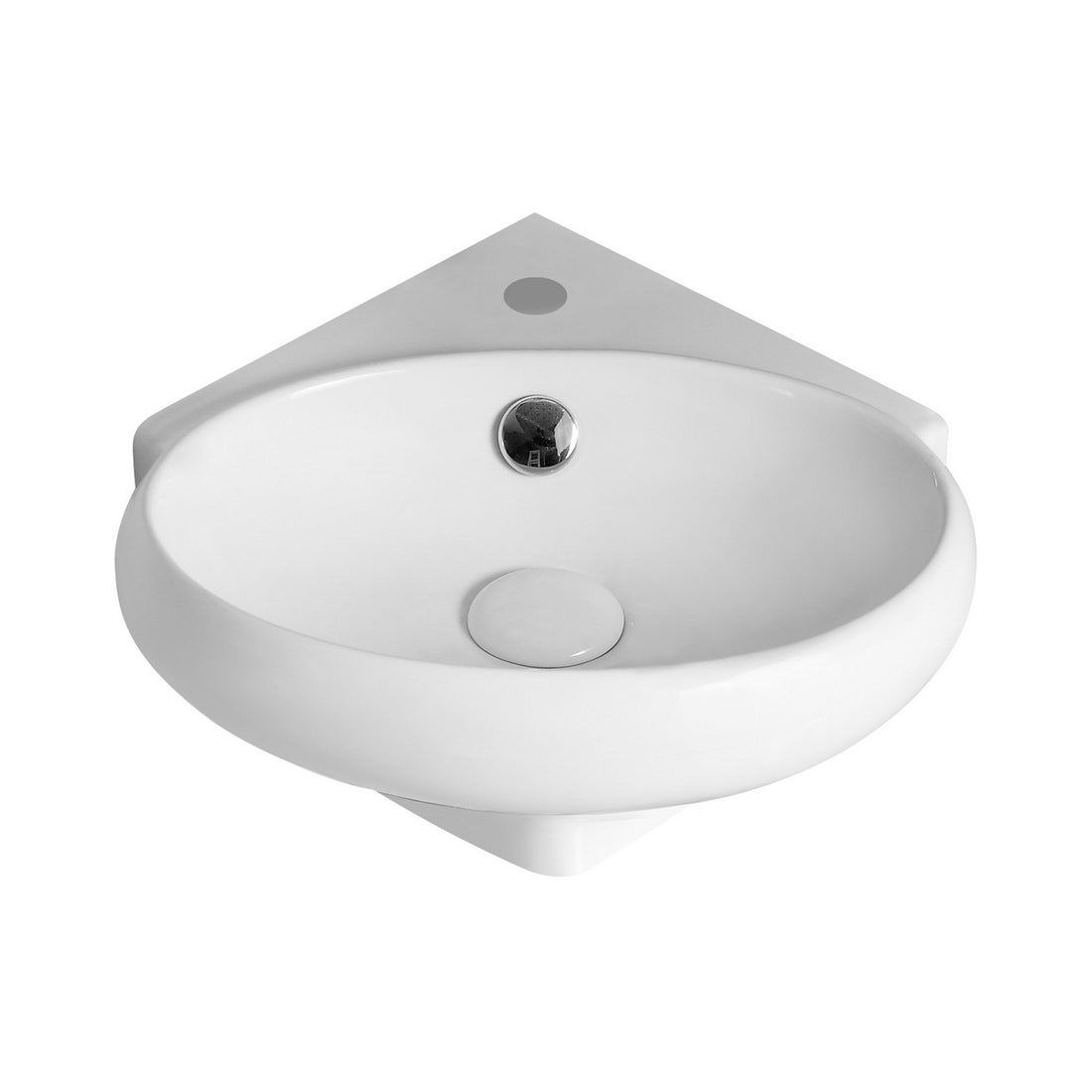 LAVABO AD ANGOLO MOD. LN57CM 38x36 185-LN57D
