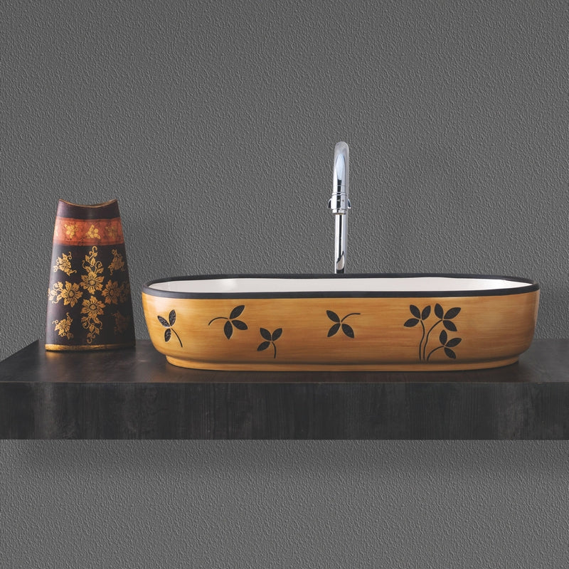 LAVABO DA APPOGGIO ARTISTICO MOD. LZA08 COD-CD:185-LZA08D