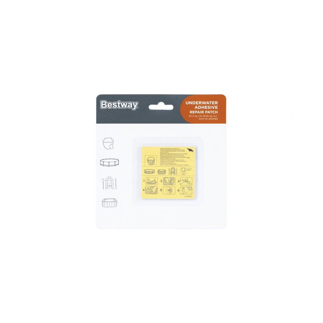 KIT DI RIPARAZIONE PISCINE BESTWAY