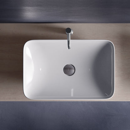 LAVABO DA APPOGGIO RETTANGOLARE (SENZA FORO) VARIANT 55X36 CM COD-CD:185-RNARD
