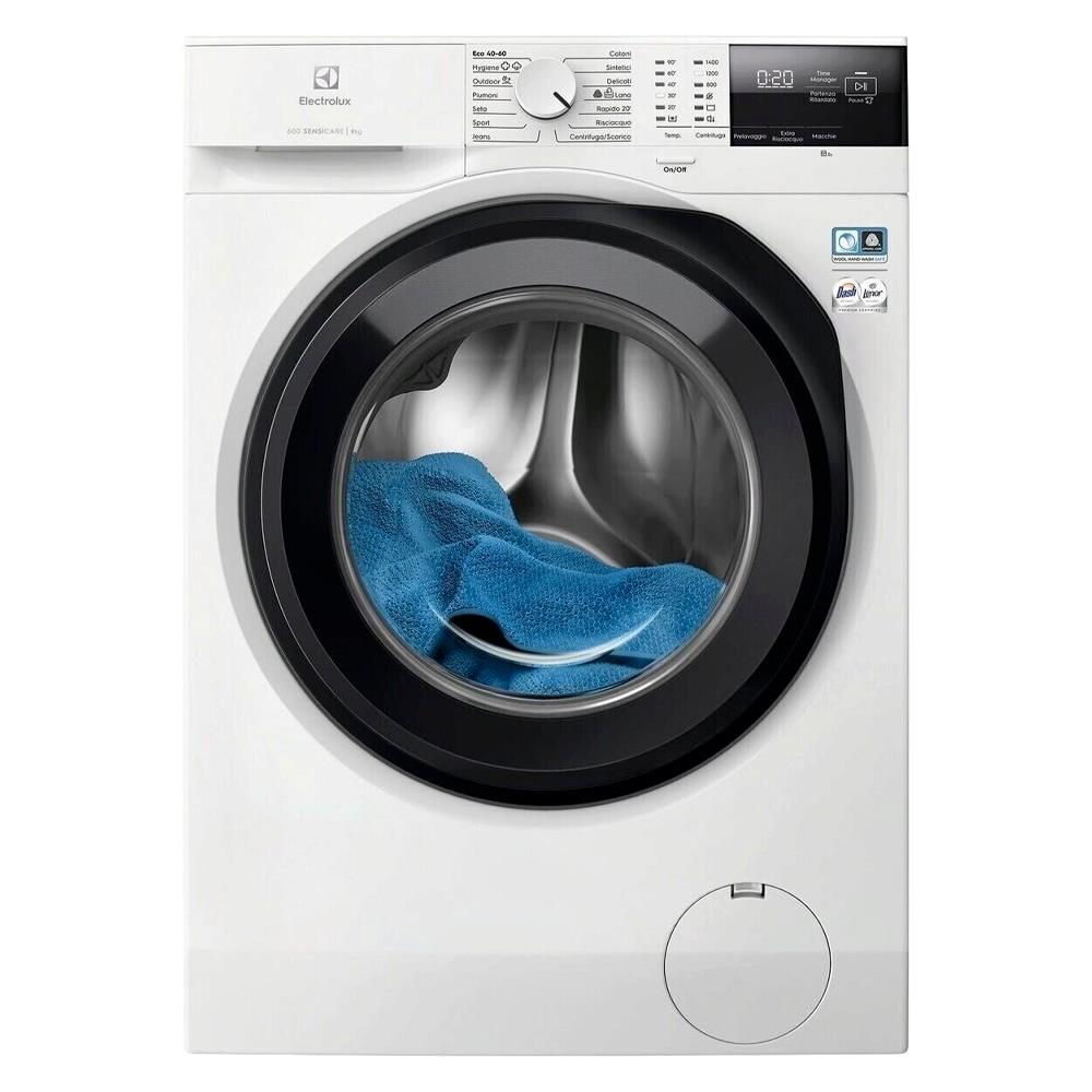 ELECTROLUX LAVATRICE SENSICARE HYGIENE 9KG CLASSE A COD:CD- EW6F29KGW