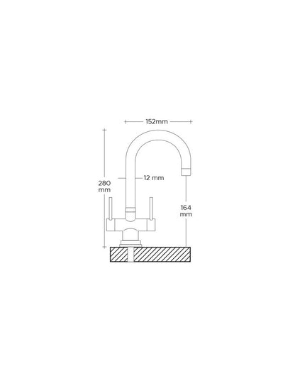 Rubinetto 2 vie COD:CD-2425H