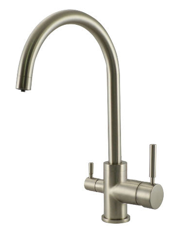 Rubinetto da cucina 3 vie 3/8” Nickel Spazzolato COD: CD-10003025NSSG