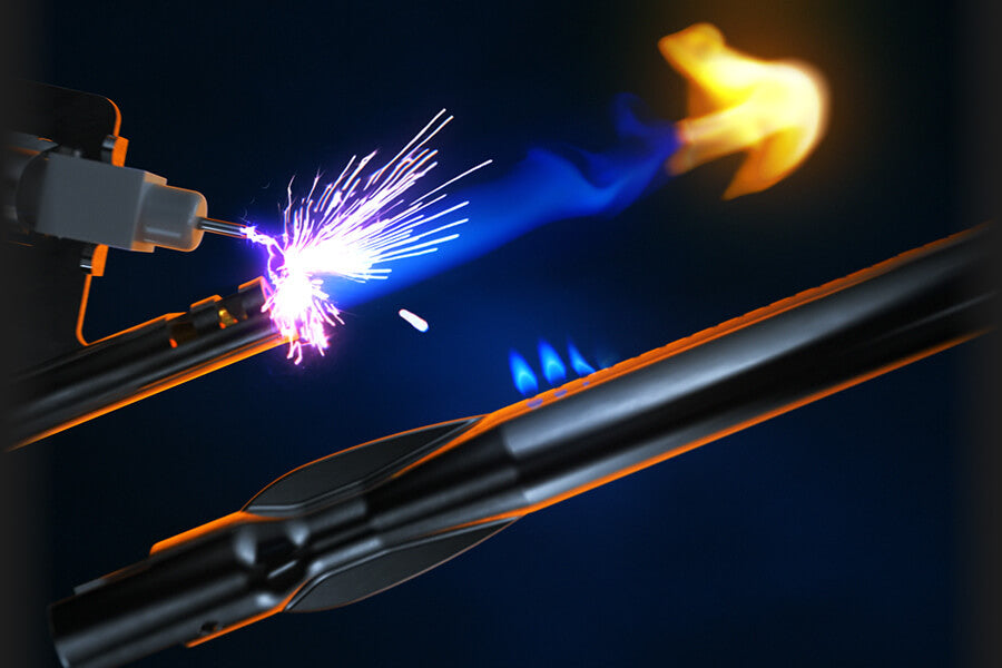 PRESTIGE® 665 RSIB WITH SIDE AND REAR INFRARED BURNERS COD: P665RSIBPSS-IT