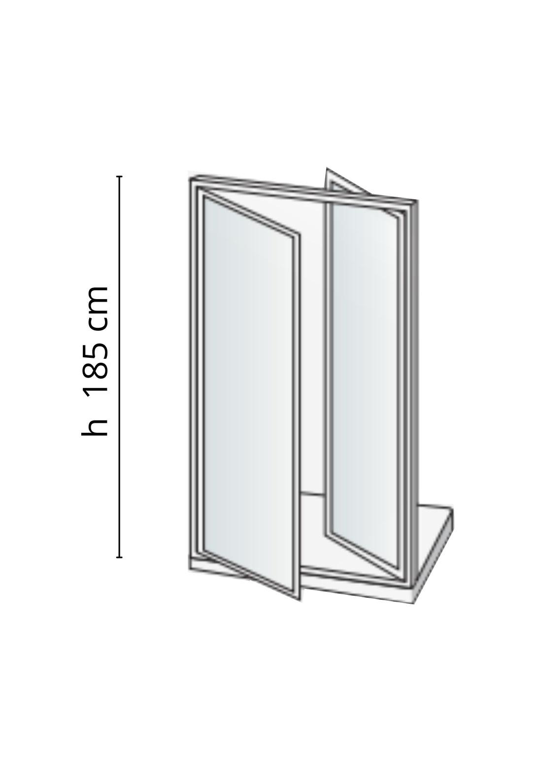 PORTA A DUE ANTE BATTENTI SMERALDA COD-CD01263C
